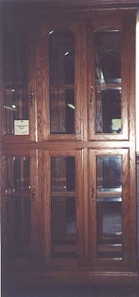 Image of a wooden cabnit
